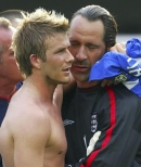 Beckham & Seaman console each other
